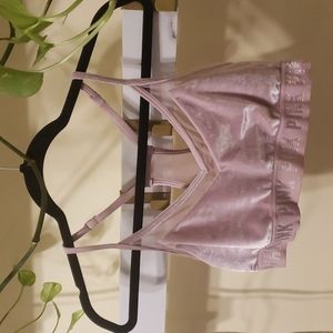 PINK VS velvet sports/lounge bra
